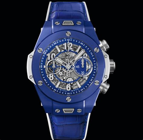 hublot big bang blue steel|hublot big bang bezel.